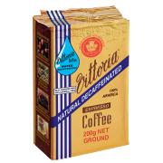 Vittoria Decaffeinated Espresso Ground Coffee 200g