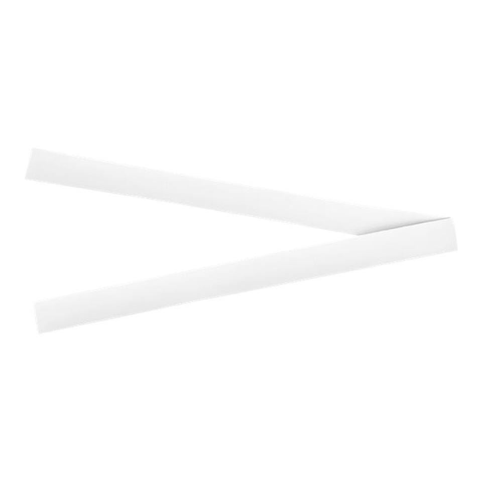 Quartet Strips 25 x 300mm White Pack 2 Winc