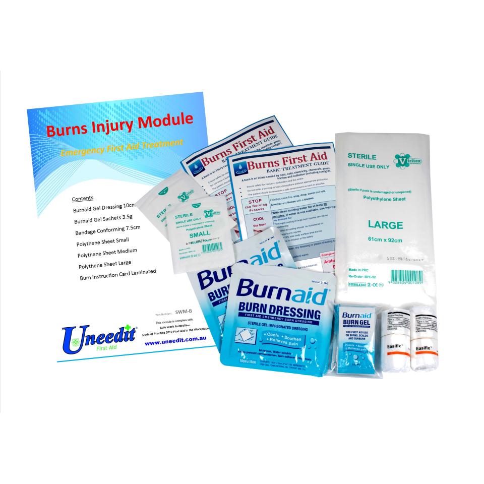 Uneedit First Aid Module Burns Winc