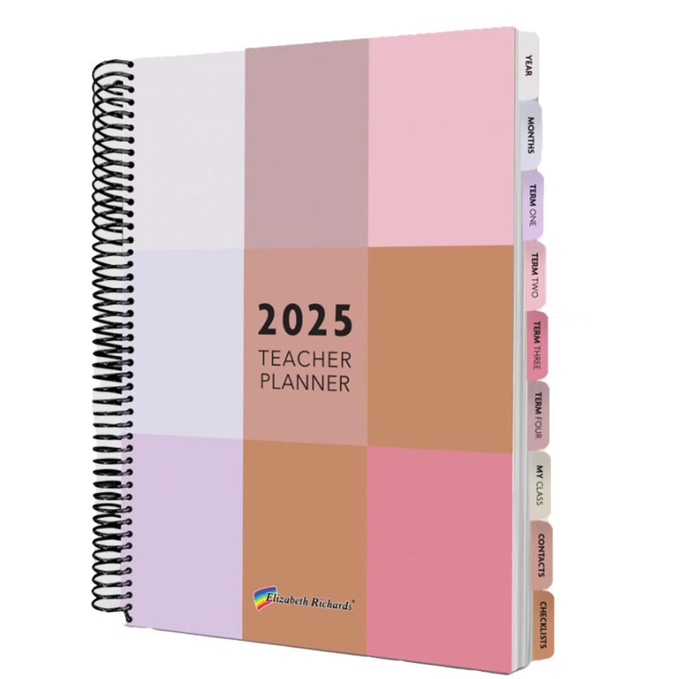 Elizabeth Richards A4 Teacher Diary 2025 | Winc