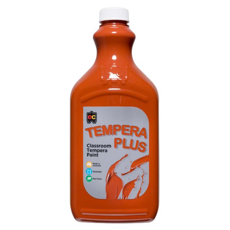 Ec Tempera Plus Classroom Paint 2L Brown Image