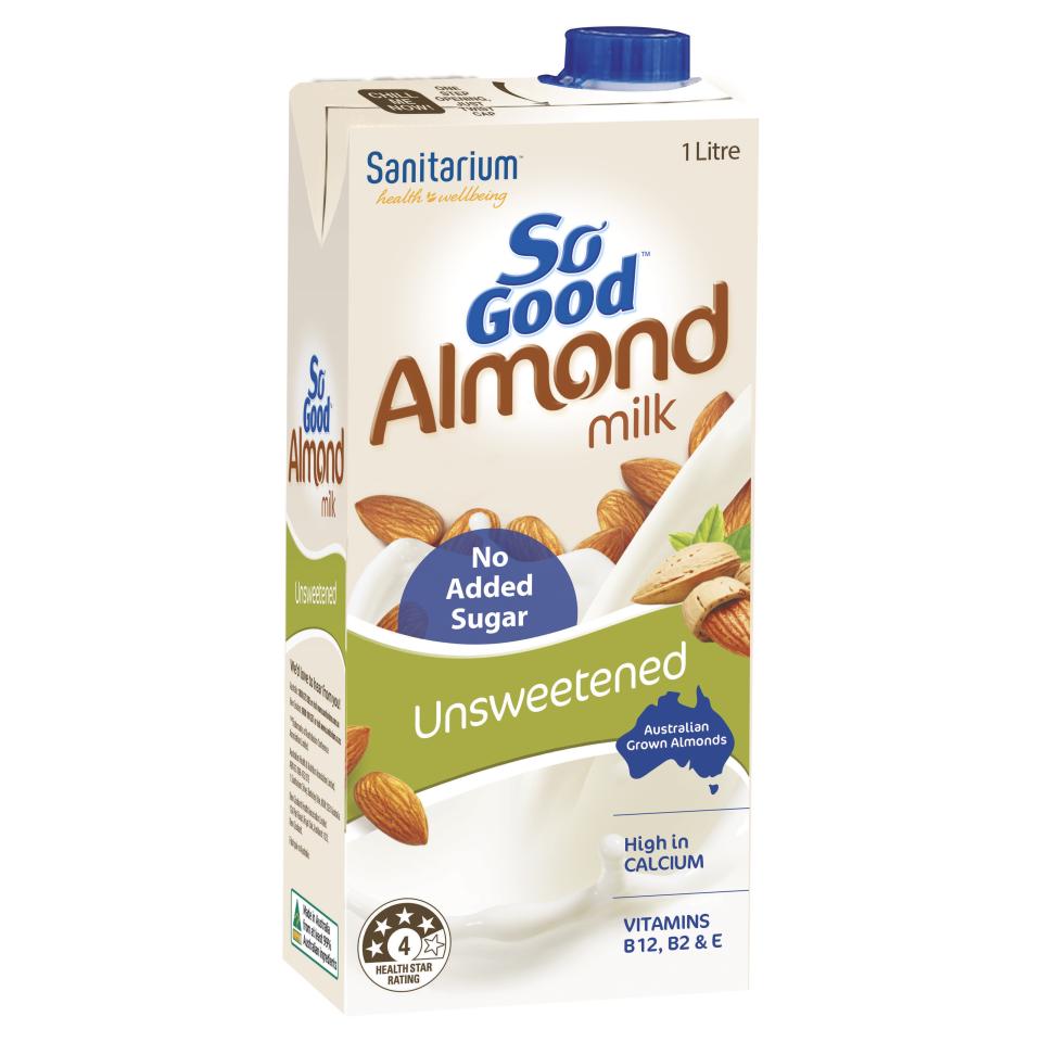 Sanitarium So Good UHT Unsweetened Almond Milk 1 Litre Winc