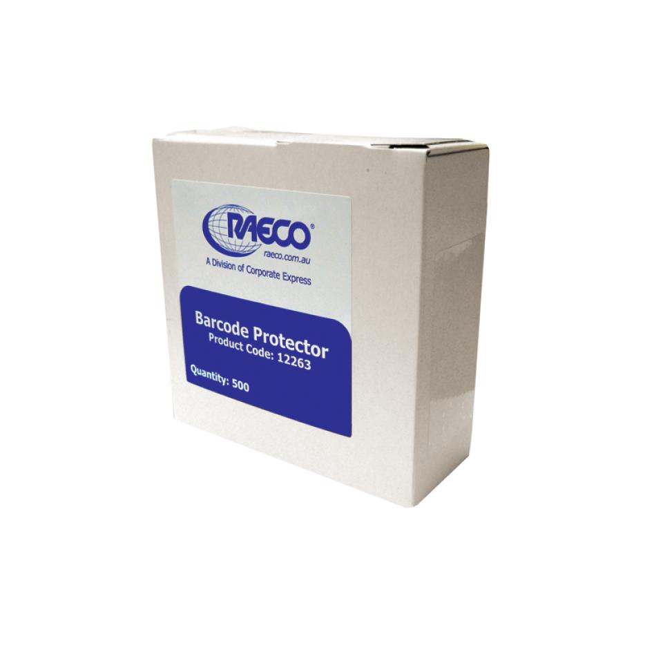 Raeco 12263 Bar Code Protector 35 x 70mm Box 500