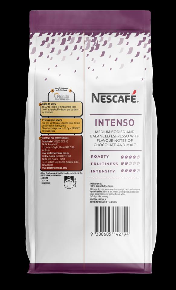 Nescafe Intenso Roasted Coffee Beans 1kg | Winc