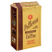 Vittoria Espresso Ground Coffee 1kg