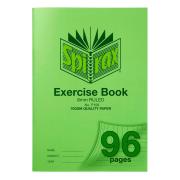 Spirax P108 Exercise Book A4 8mm Red Margin 70gsm 96 Pages
