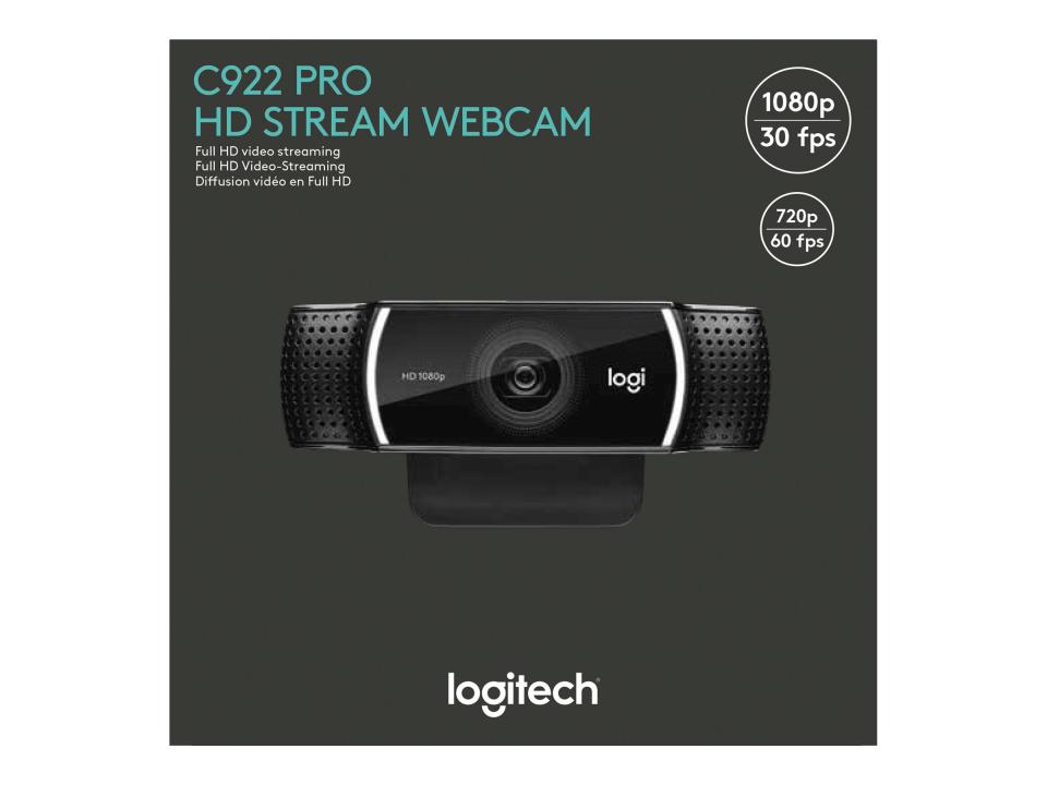 C922 PRO HD STREAM WEBCAM
