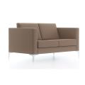 Thumbnail image of Fineseat Carter 2 Seater Sofa Polyester with 4 Metal Legs London Kangaroo