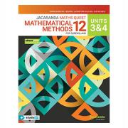 Jacaranda Maths Quest 12 Mathematical Methods Qld Unit 3&4 & Ebookplus (Includes Free Studyon)