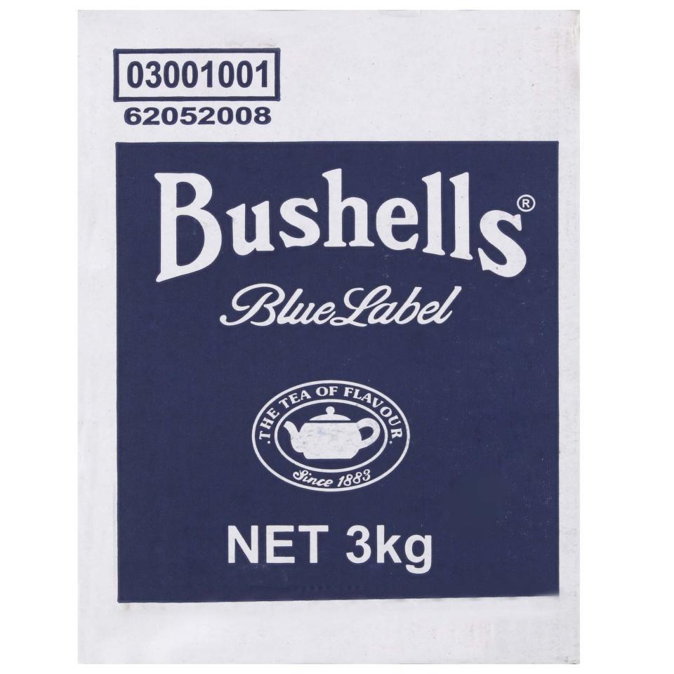 Bushells Blue Label Black Loose Leaf Tea Carton 3kg | Winc