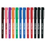 Artline 200 Pens 0.4mm 8 Assorted Colours Box 12