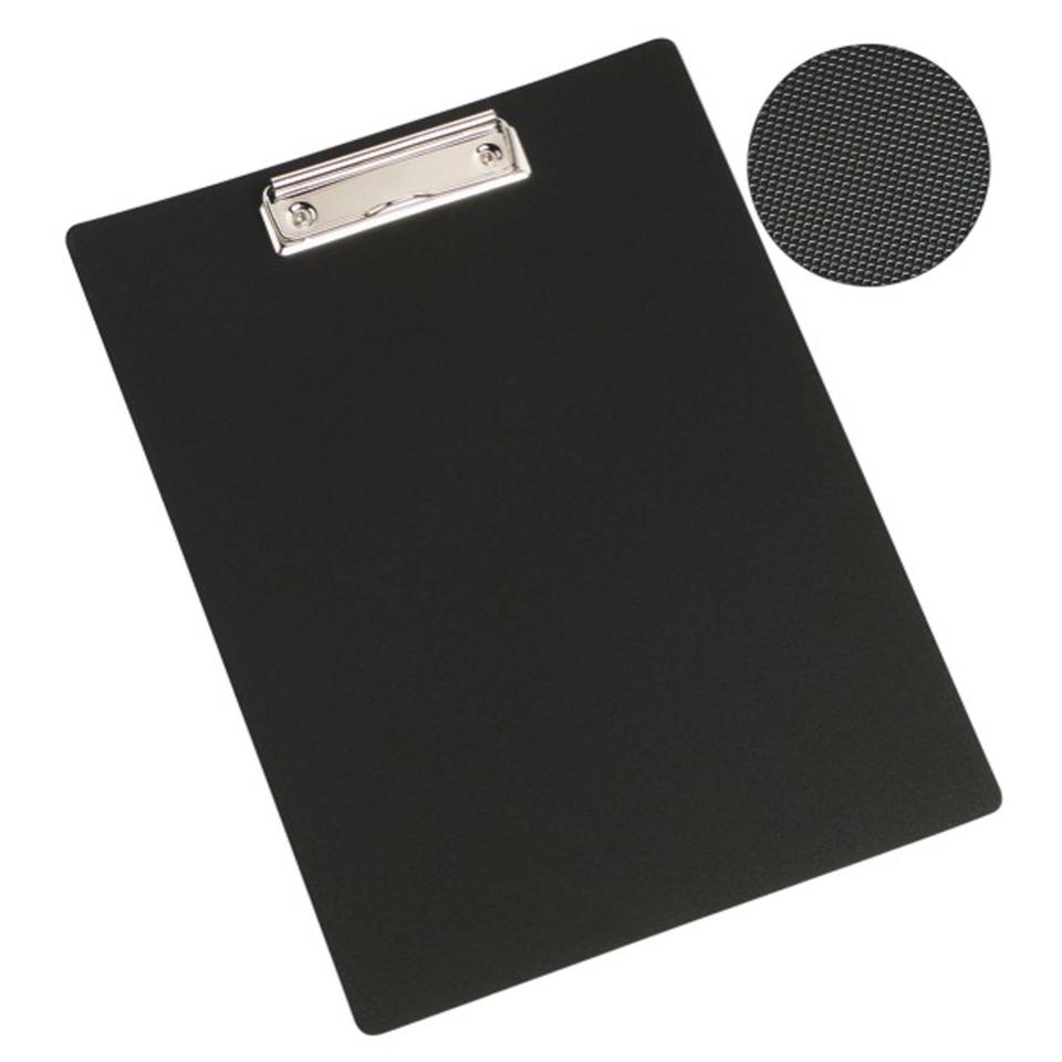 Marbig Enviro Tough Clipboard A4 Plastic Black Winc