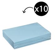 Winc Ruled Writing Pad A4 Bond 70gsm Blue 50 Sheets Pack 10
