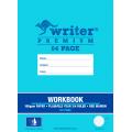 Thumbnail image of Writer Premium Workbook Plain 1 Side/qld Year 3/4 Ruled 1 Side 64 Pages