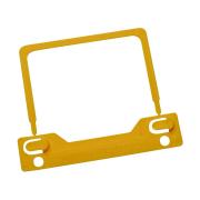 Codafile 238006 Fastener U-Piece & Pressure Plate Combo Only Yellow Pack 100