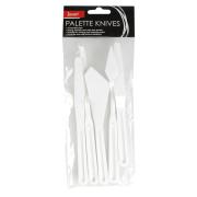 Jasart Plastic Palette Knife Set 5