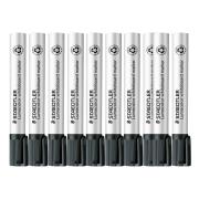 Staedtler Lumocolor Whiteboard Marker Chisel Tip Black Box 10