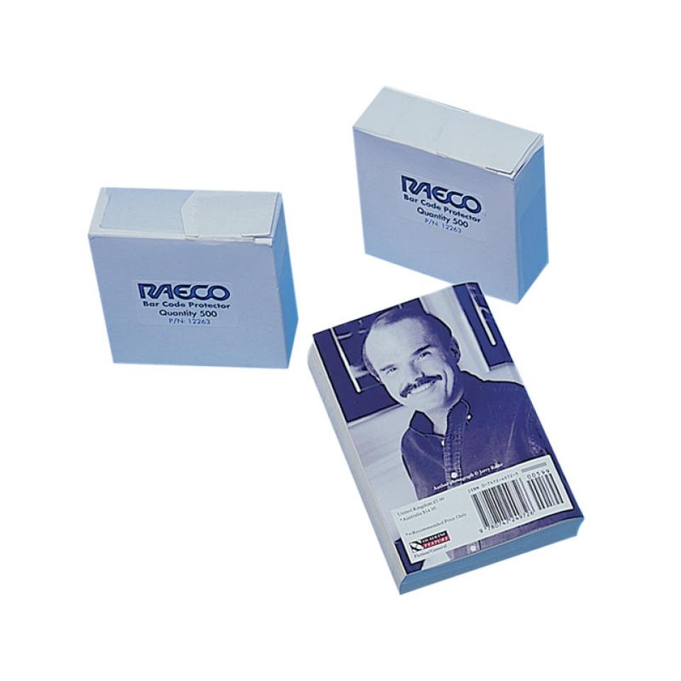 Raeco 12259 Spine Label Protector 35 x 77 Box 500