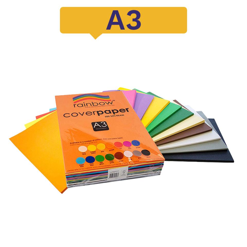 Poster Paper A3 Assorted Pack 100