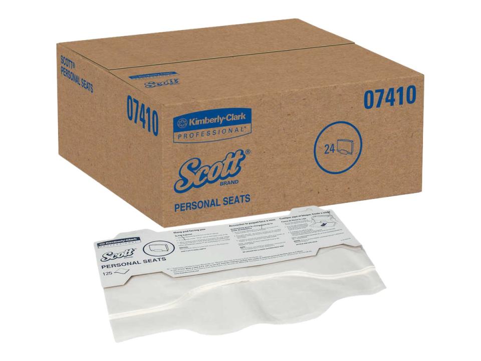 Scott 7410 Toilet Seat Covers 125 Sheets Per Pack Winc