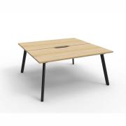 Rapidline Eternity Workstation 1530x7200 Oak/Black