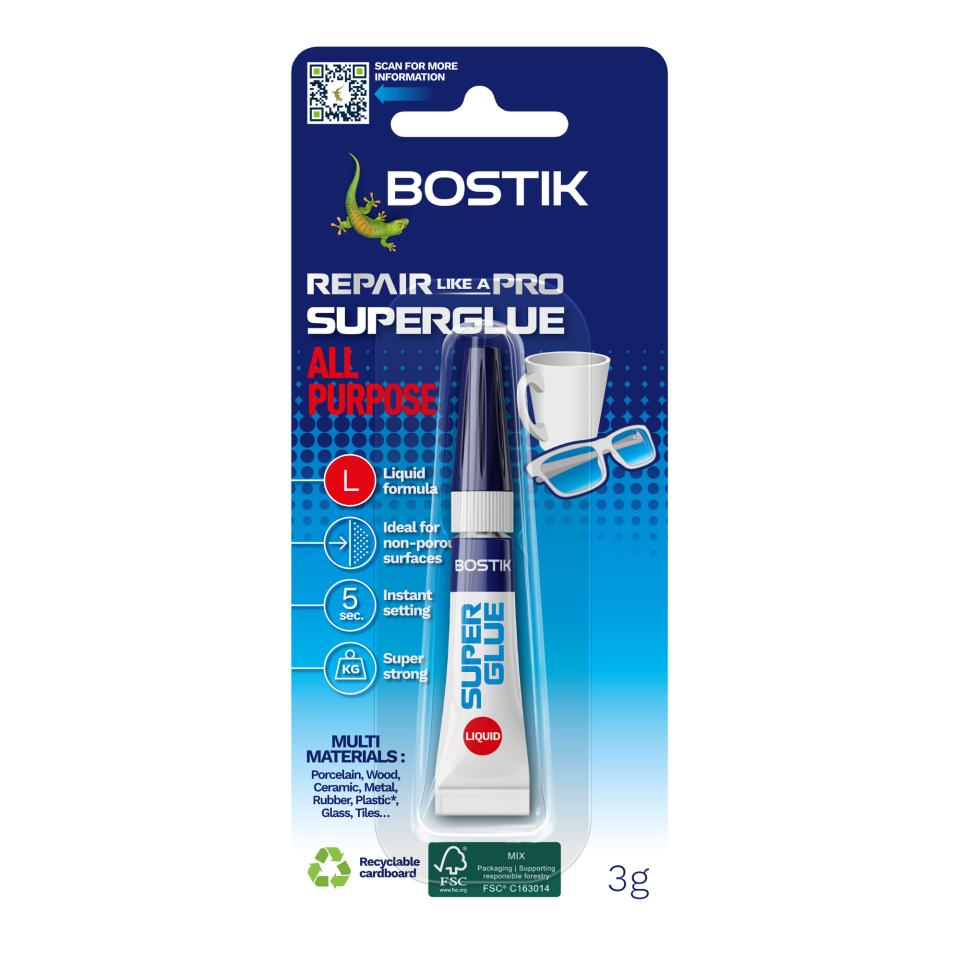 Bostik Super Glue 3ml Image