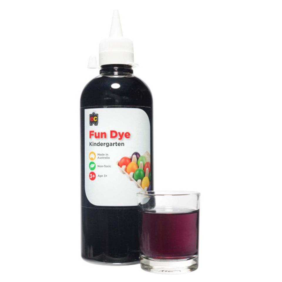 Educational Colours Kindergarten Fun Dyes 500ml Black Image