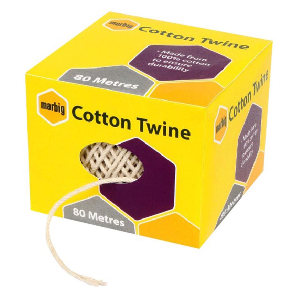 Marbig Cotton Twine Ball 80m