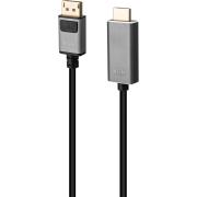 Klik 2mtr Displayport Male To HDMI Male Cable
