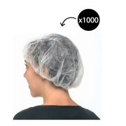 Disposable Round Hairnet Blue Carton 1000
