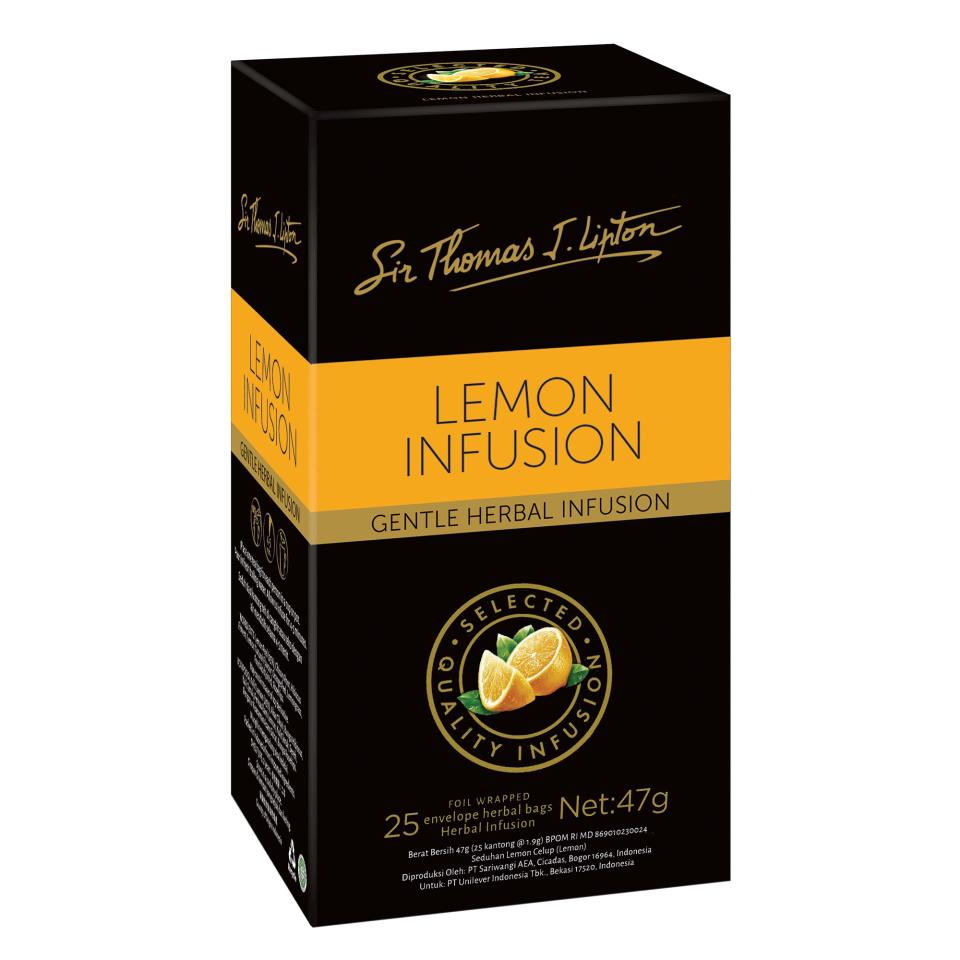 Sir Thomas Lipton Lemon Tea Bags Pack 25