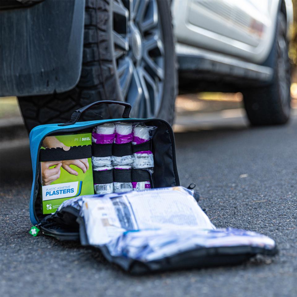 FastAid R1 Vehicle Max Soft Pack First Aid Kit | Winc