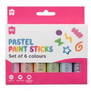 Educational Colours Paint Sticks Pastel Set Of 6