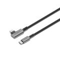 Thumbnail image of Cygnett Unite Right-angle USB-C To USB-C Usb 3.1 Gen2 Cable 1m Black