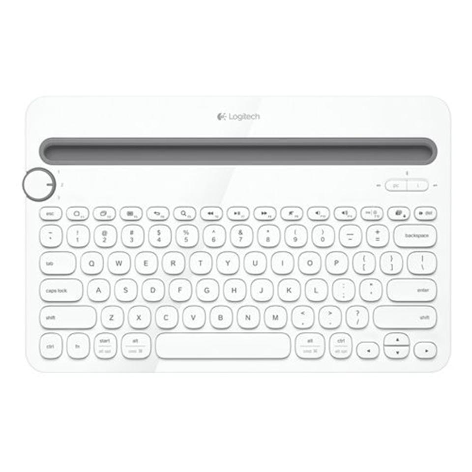 Logitech K480 Bluetooth Multi-Device Keyboard White