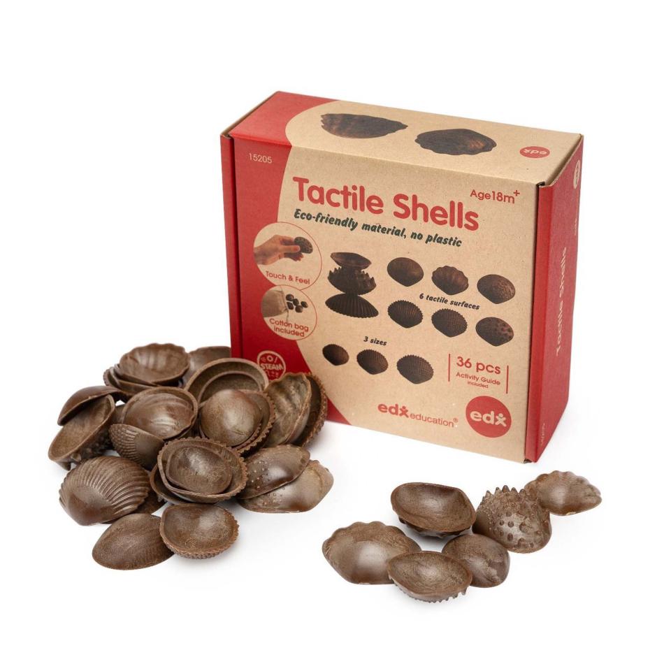 Edx EducationTactile Shells 36 Piece Set Image