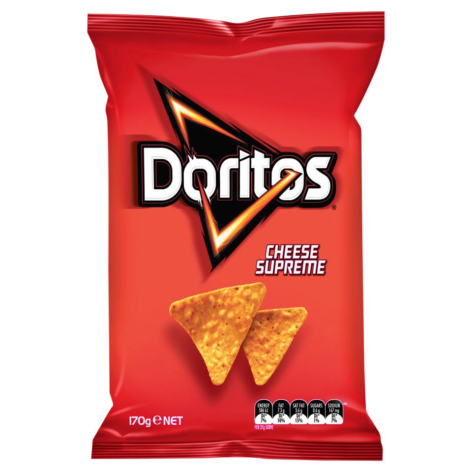 Doritos Corn Chips Cheese Supreme 170g | Winc