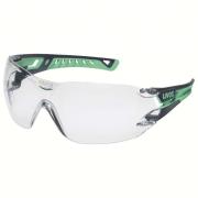 Uvex Pheos Nxt Planet 9128-291 Safety Glasses - Clear 80%+ Vlt Cat 0 Lens - Anthracite Jade Arms