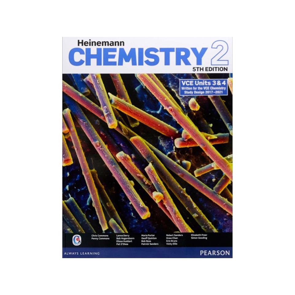 Heinemann Chemistry 2 Student Book 5th Ed Print + Digital Author Chris Commons