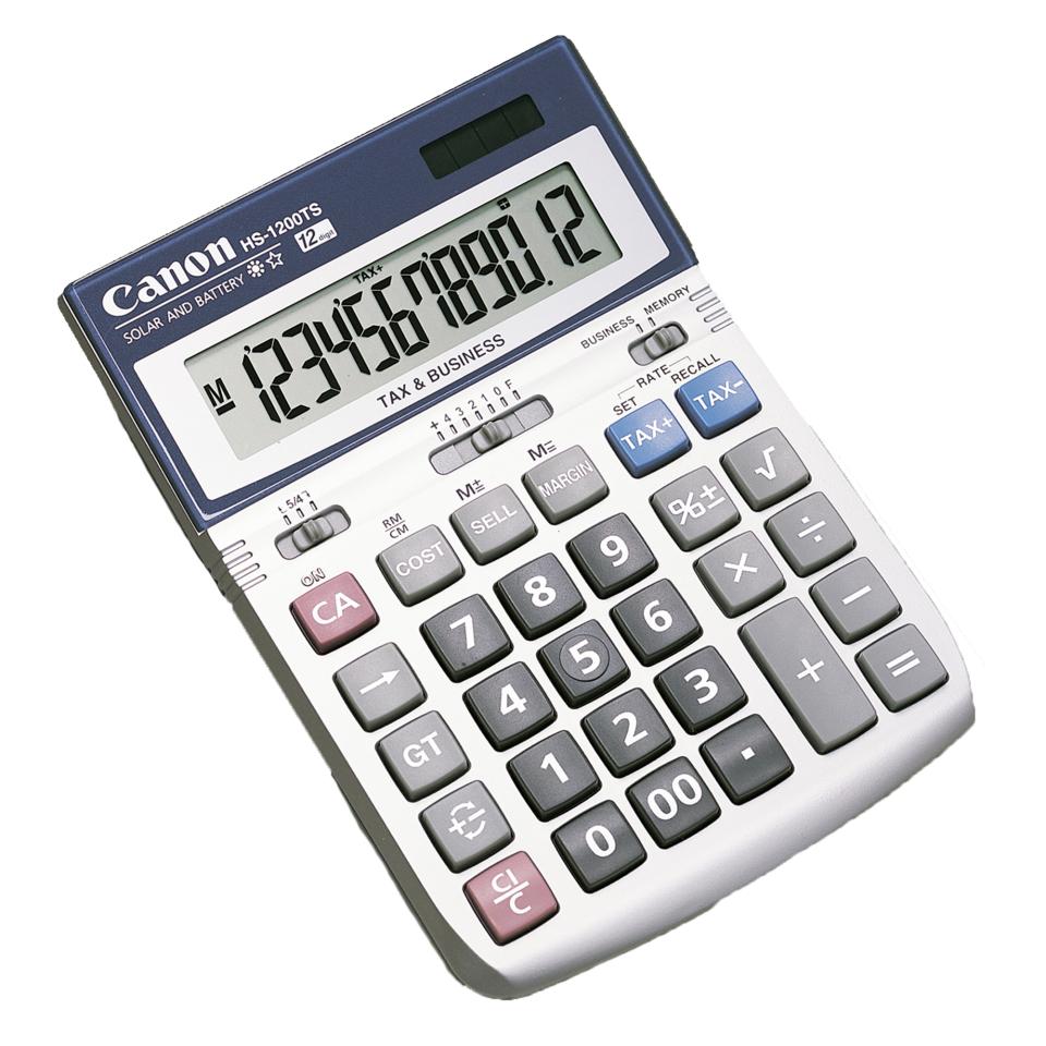 Canon HS-1200TS Business Desktop Calculator Image