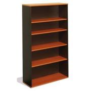 Rapid Line Bookcase 4 Adjustable Shelves 1800H x 900W x 315Dmm Beech/Ironstone