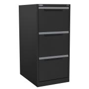 Steelco Filing Cabinet 3 Drawer Lockable 1015h x 470w x 620dmm