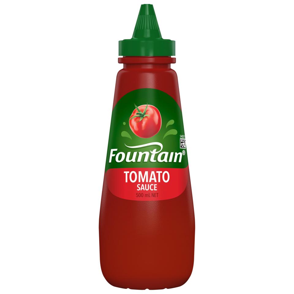 Fountain Squeezable Tomato Sauce 500ml Bottle Image