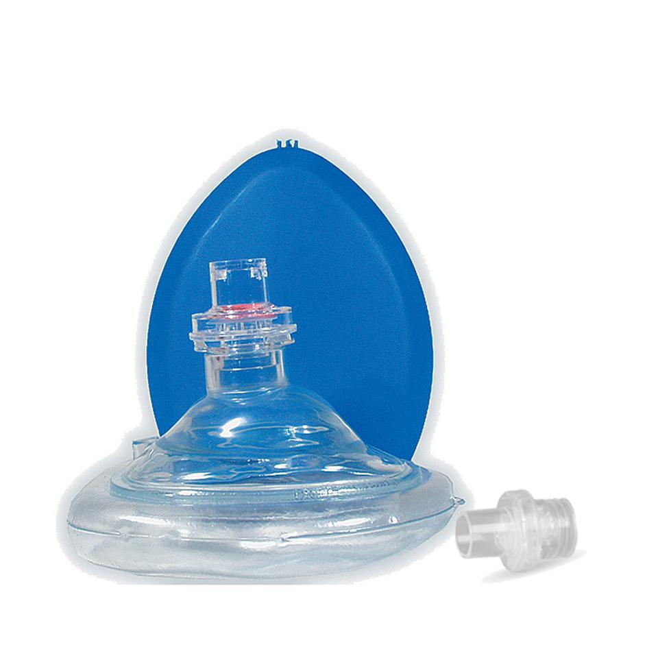 Brady 858280 Resus-aid Face Mask/oxy With Portable Case Blue