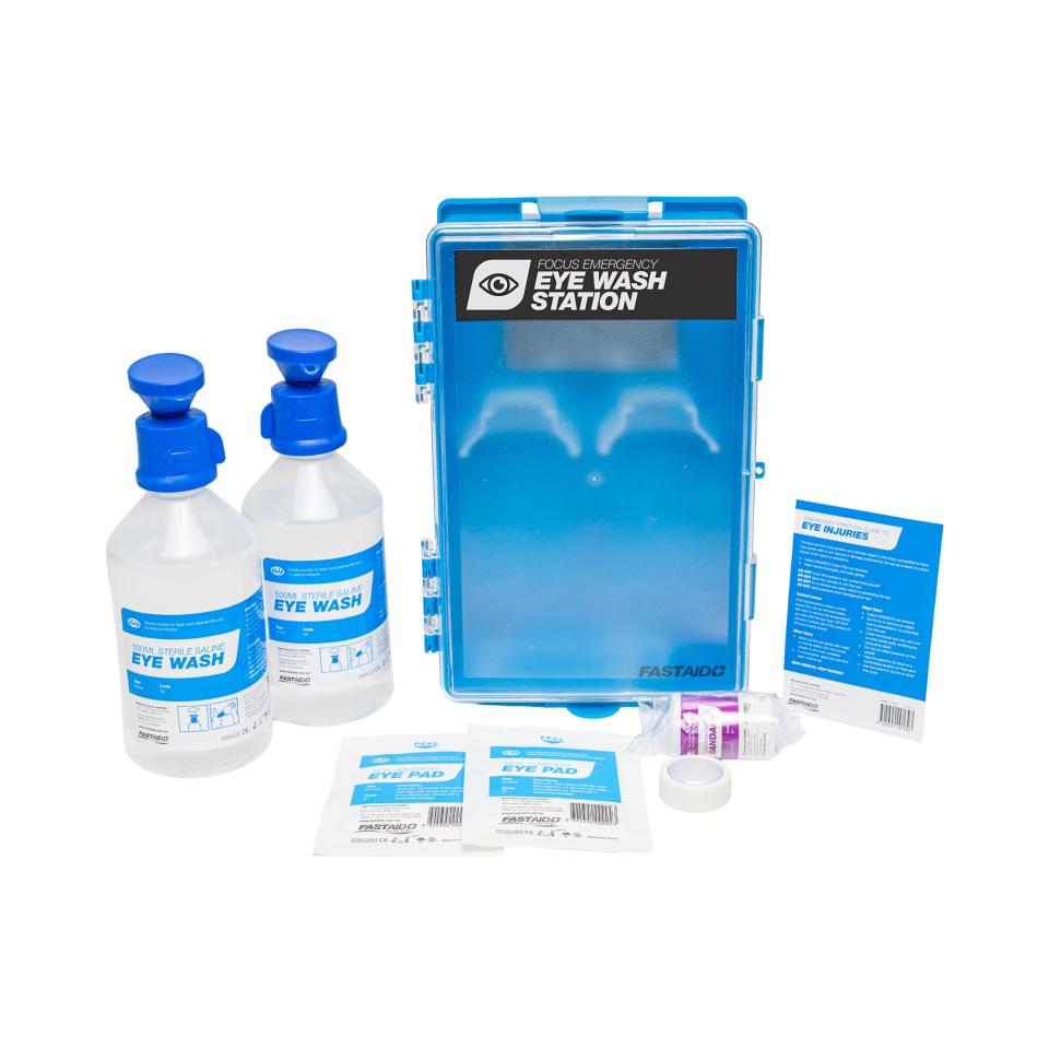 FastAid Focus Emergency Eye Wash Station Image