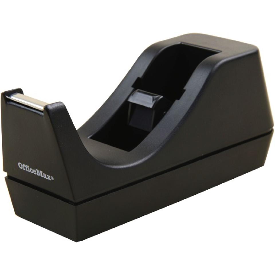 Officemax Desktop Tape Dispenser Small Black Winc