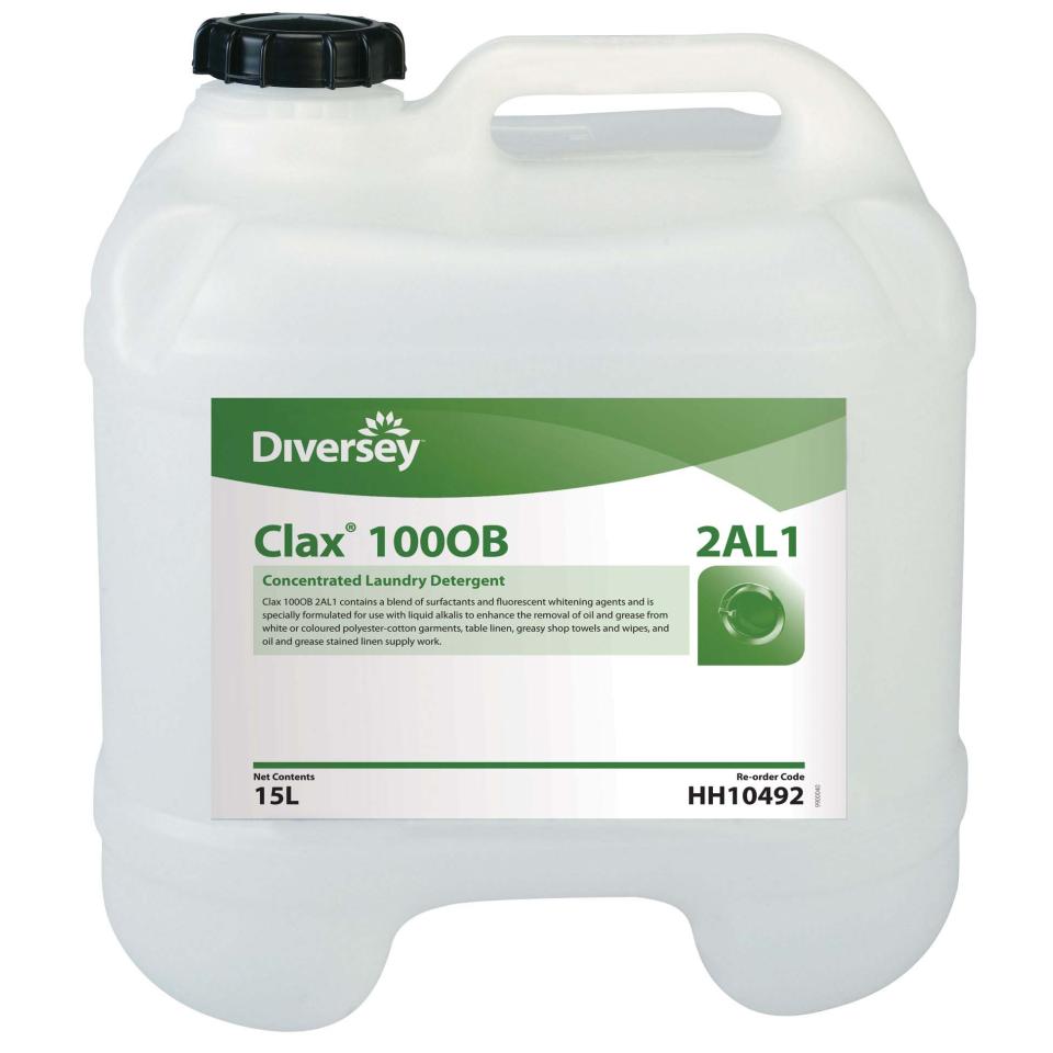 Clax 100 Ob 2Al1 Laundry Detergent 15Lt Hh10492