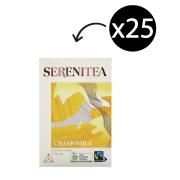 SereniTEA Organic & Fairtrade Chamomile Pyramid Tea Bags Pack 25