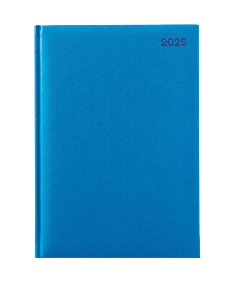 Winc 2025 Soft Touch Hard Cover Diary A5 Day to Page Blue Winc