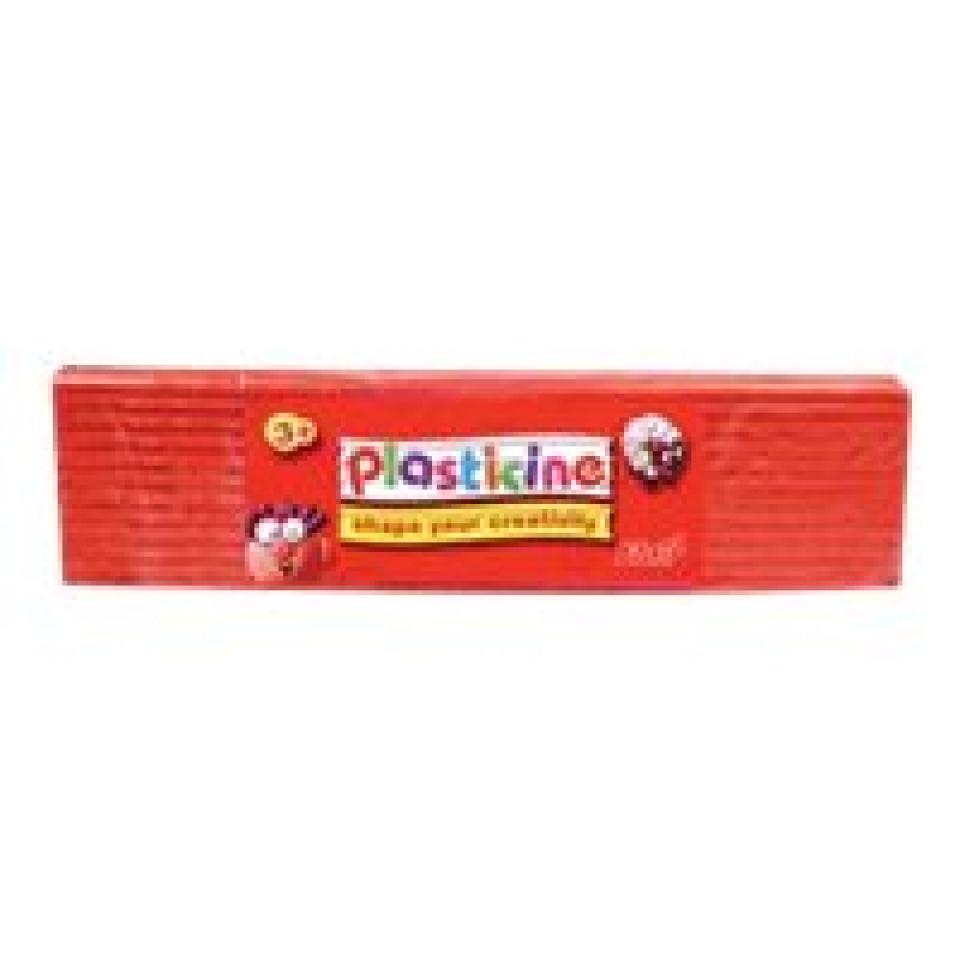 Colorific Plasticine Education Pack 500gm - Red Image